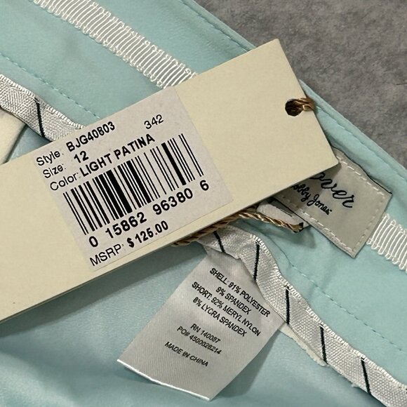 Clover Bobby Jones Women's Skirt Size 12 Blue Green Tennis Golf Pickleball NWT - Picture 7 of 12